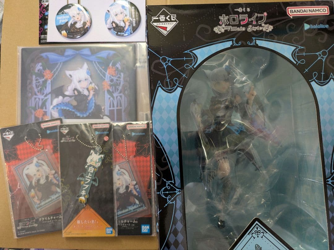 一番くじ　ホロライブ　白上フブキ　フィギュアほか　まとめ売り