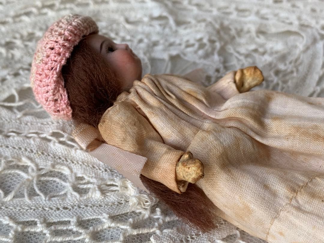 フランスアンティーク 希少 フレンチミニョネット ビスクドール