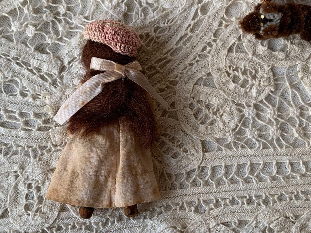 フランスアンティーク 希少 フレンチミニョネット ビスクドール