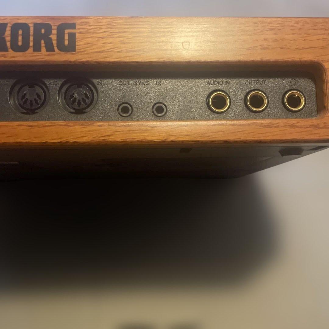 KORG monologue アナログシンセサイザー_シルバー