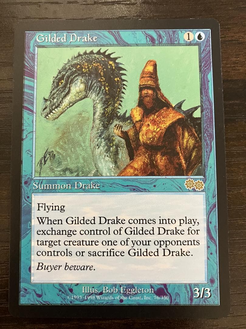 MTG 金粉のドレイク/Gilded Drake