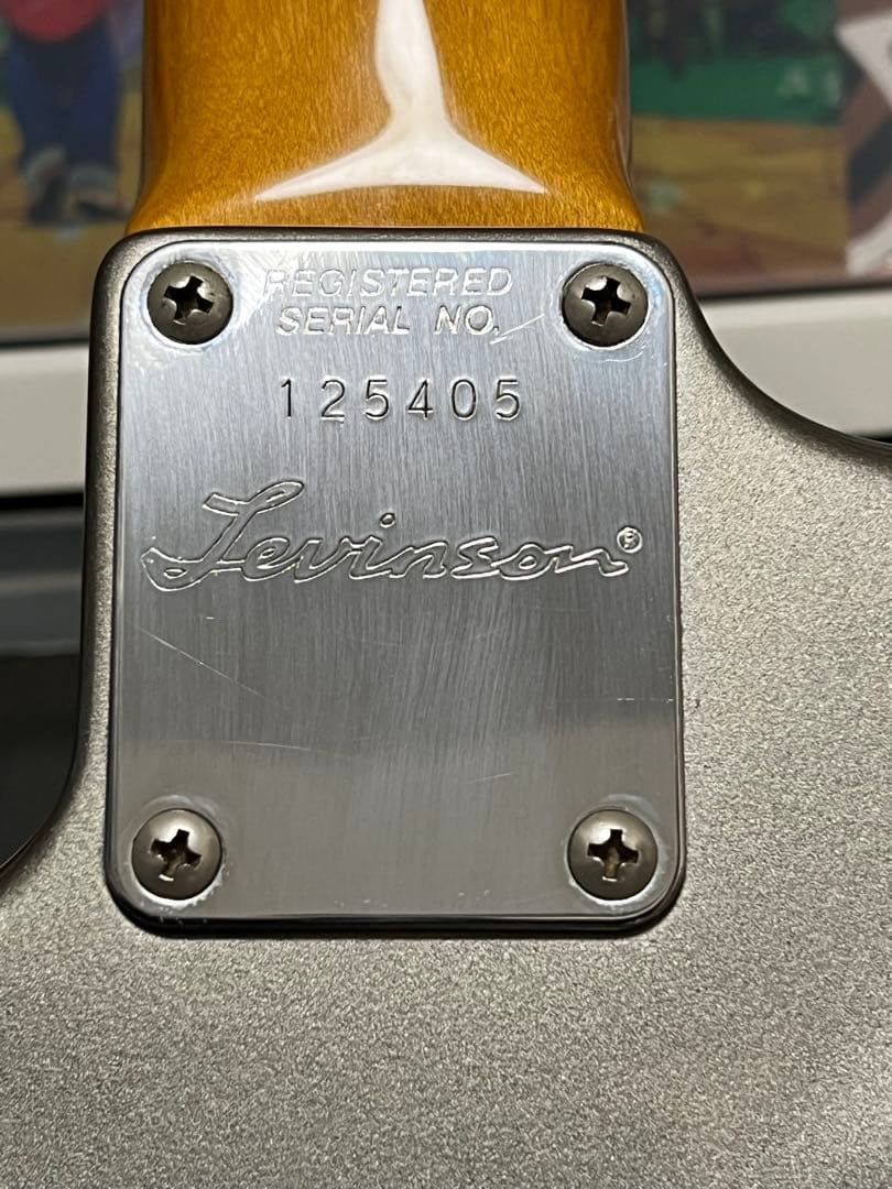 即発送 Blade Levinson ストラトタイプ pewterカラー