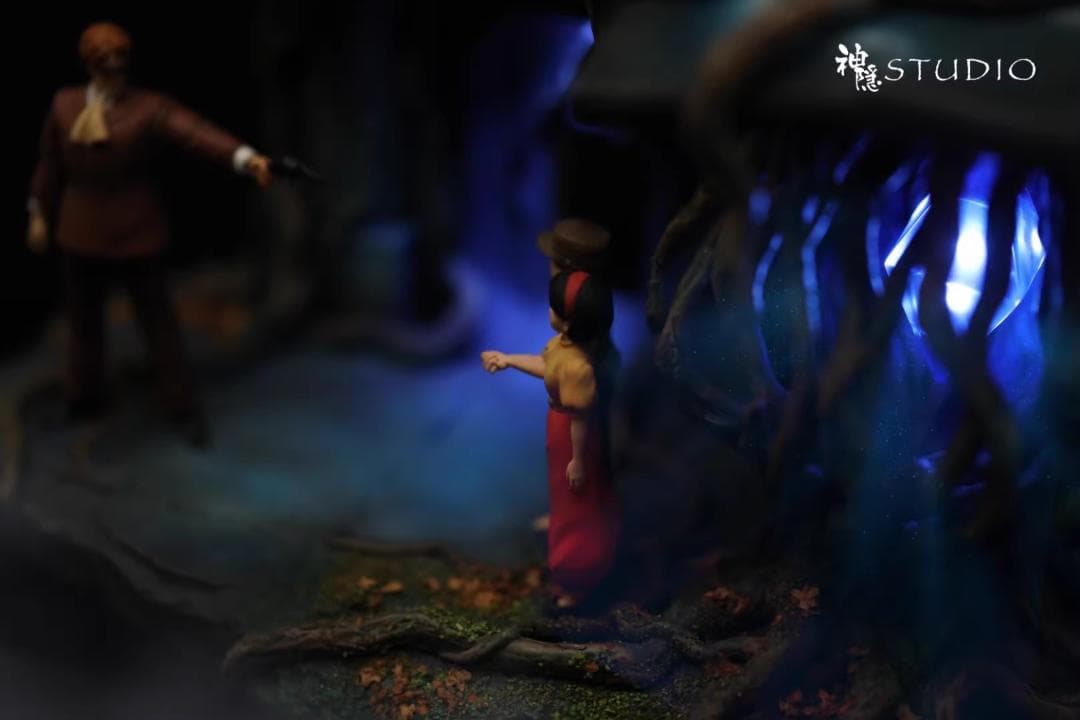 宮崎駿 天空の城ラピュタ バルスの再生 彫刻フィギュア