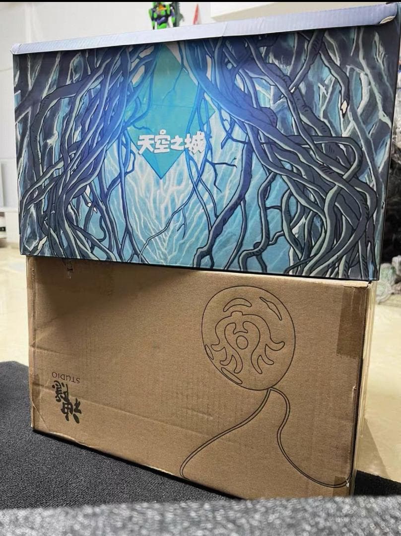 宮崎駿 天空の城ラピュタ バルスの再生 彫刻フィギュア