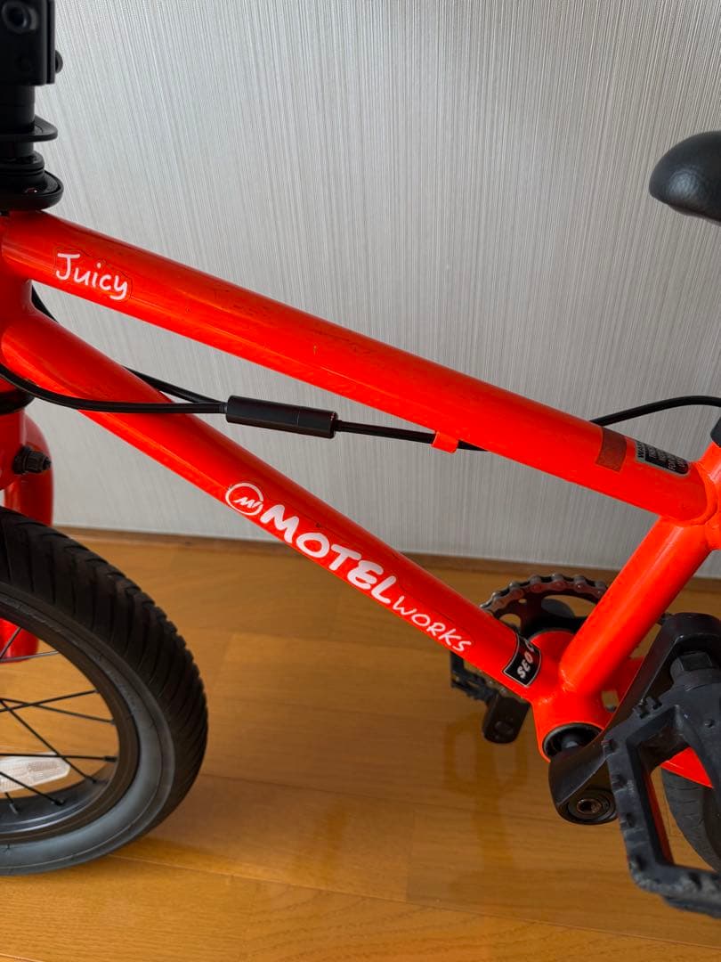 MOTEL WORKS Juicy BMX 14インチ オレンジ【直接引取】