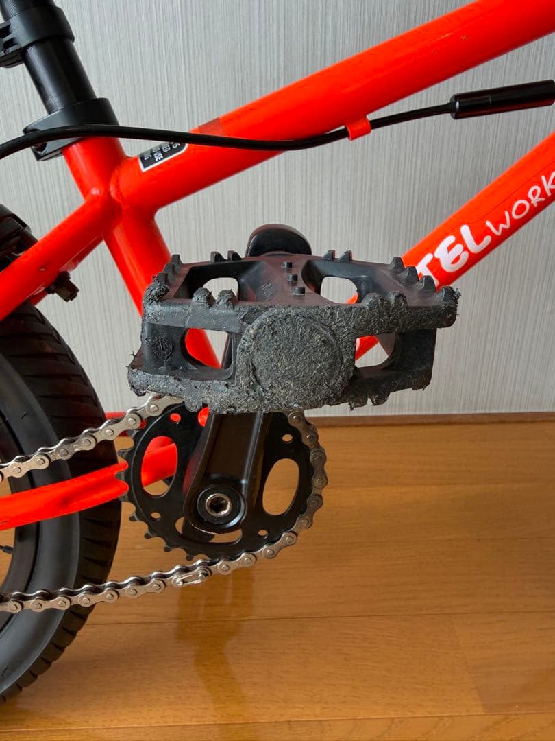 MOTEL WORKS Juicy BMX 14インチ オレンジ【直接引取】