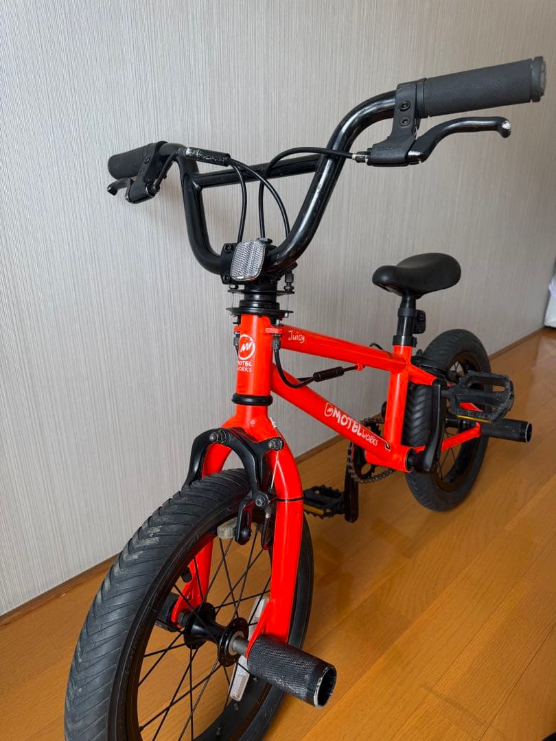MOTEL WORKS Juicy BMX 14インチ オレンジ【直接引取】