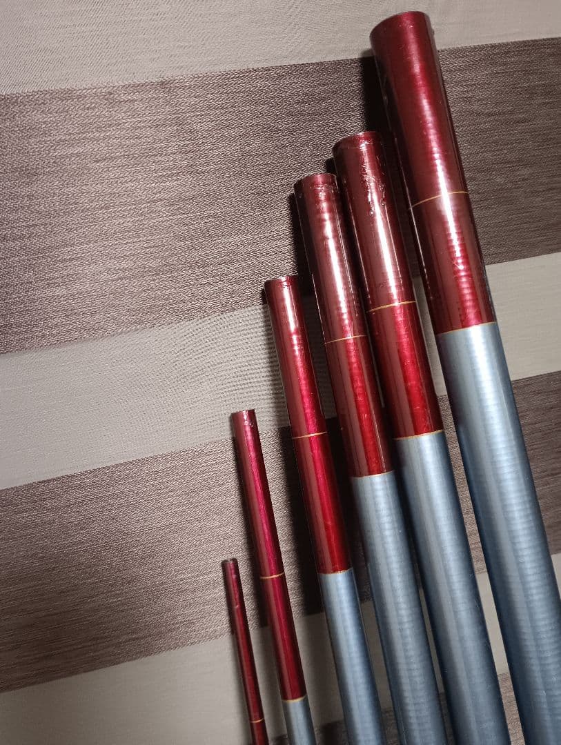 シマノ、リョービ、ダイワ鮎竿