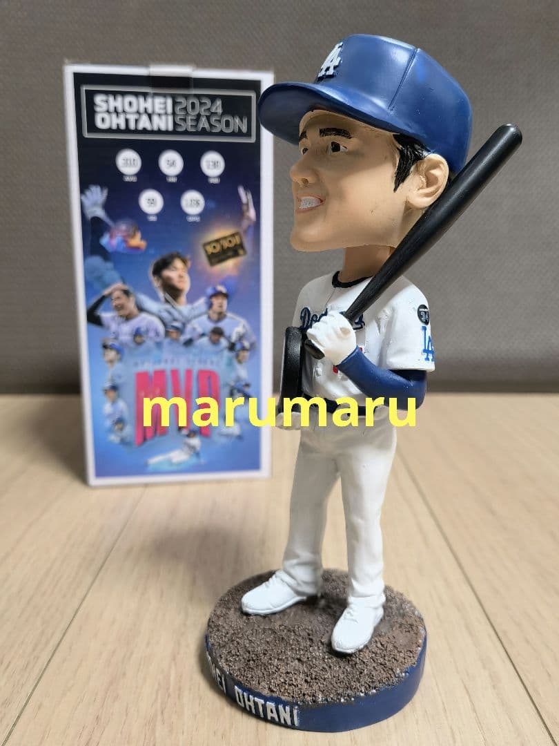 [本物]4月2日 4/2来場者限定 大谷翔平 2024 MVP ボブルヘッド ⓒ