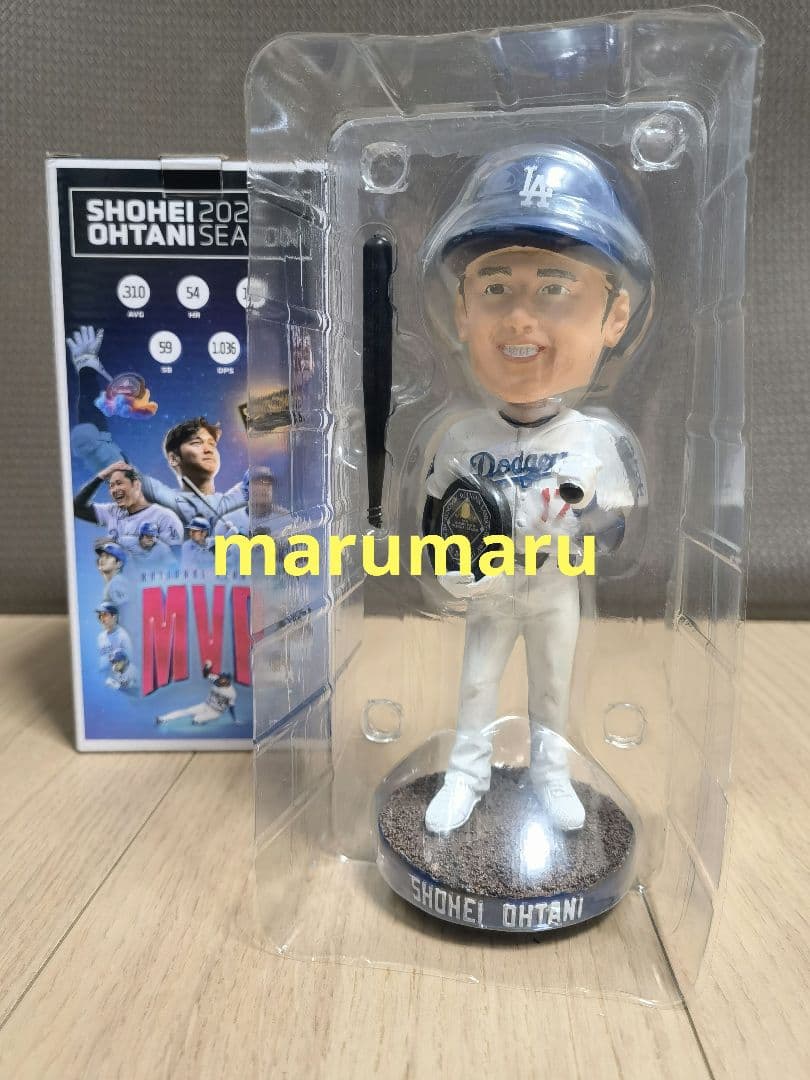 [本物]4月2日 4/2来場者限定 大谷翔平 2024 MVP ボブルヘッド ⓒ