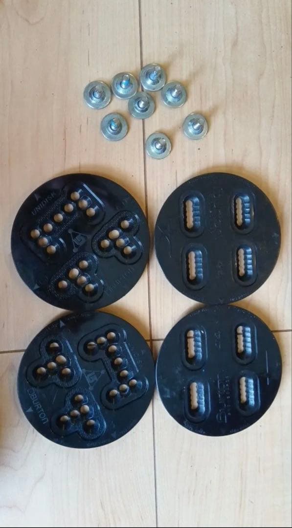 スノーボード ビンディング 黒 バックル式