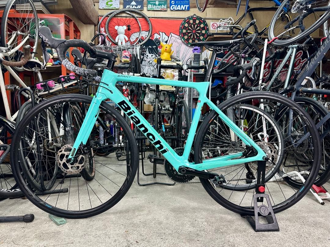Bianchi SPRINT DISC 基本分解発送送料無料！消耗品交換済み！