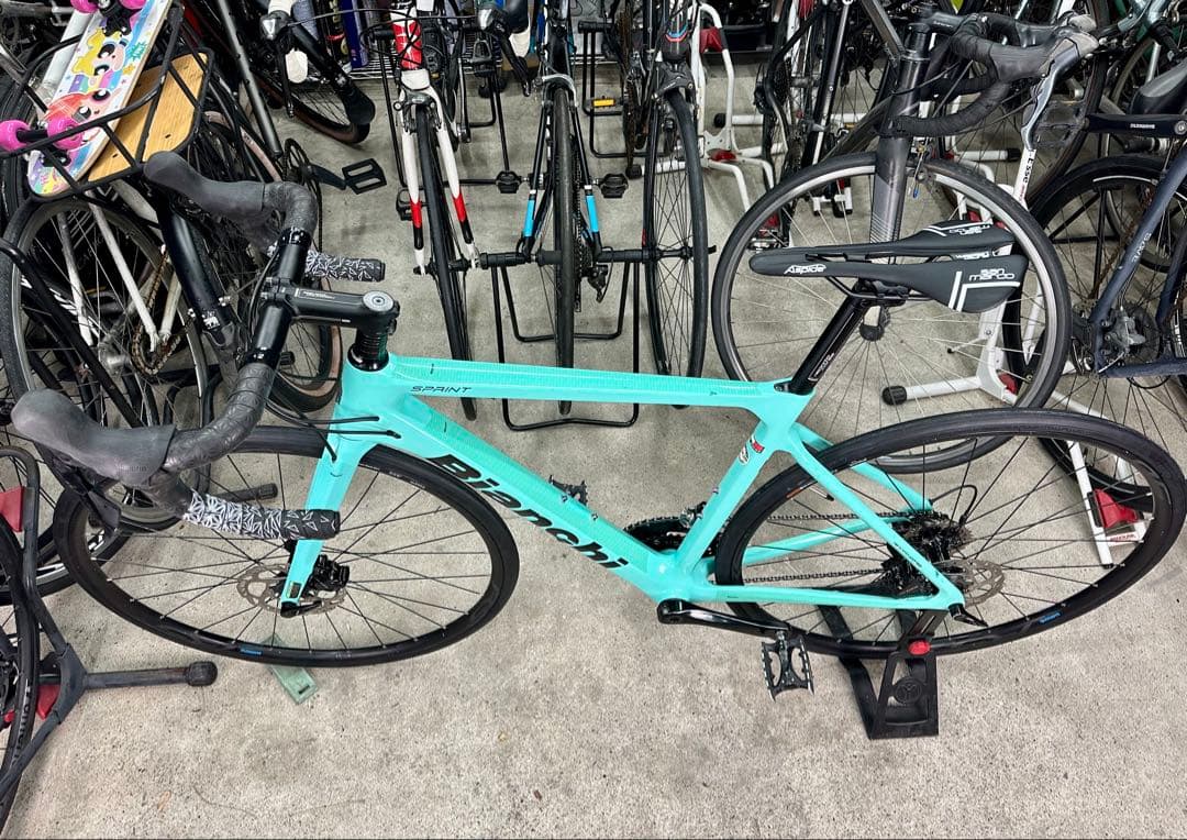 Bianchi SPRINT DISC 基本分解発送送料無料！消耗品交換済み！