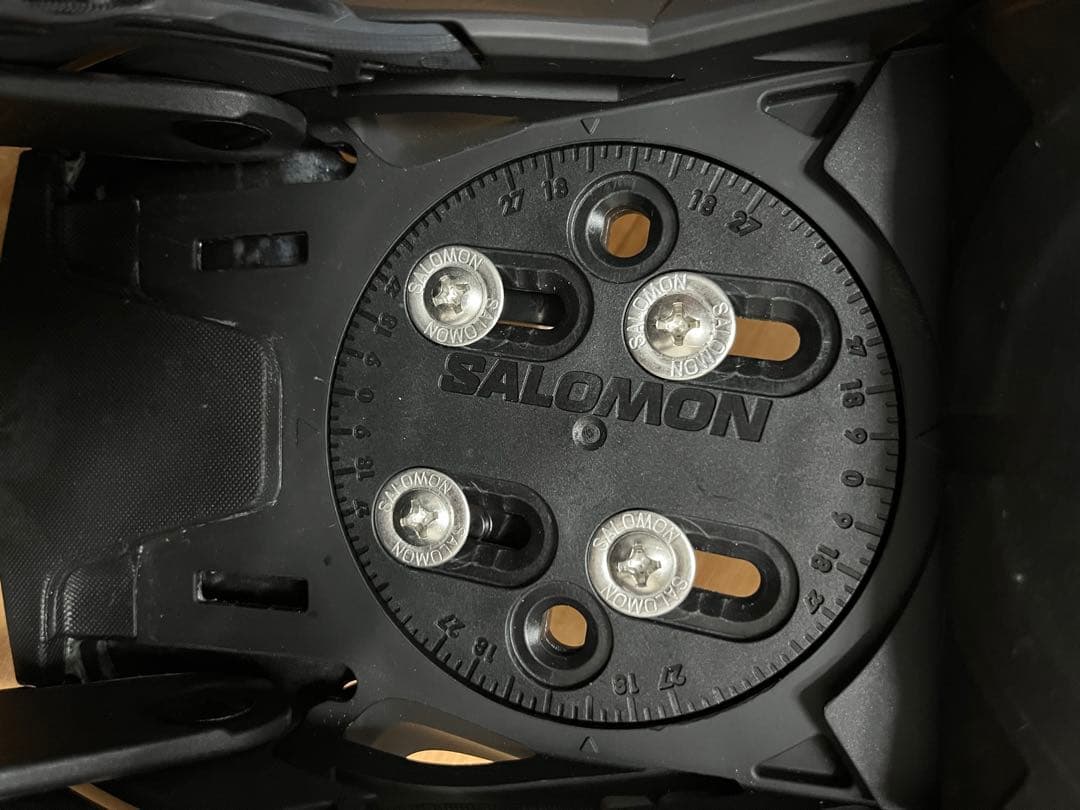 Salomon Hologram ブラック ビンディング M 美品