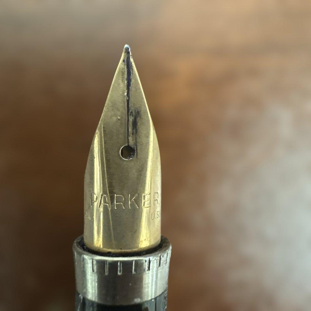 ★良品★PARKER 75 シズレ 14Kニブ 万年筆 箱付
