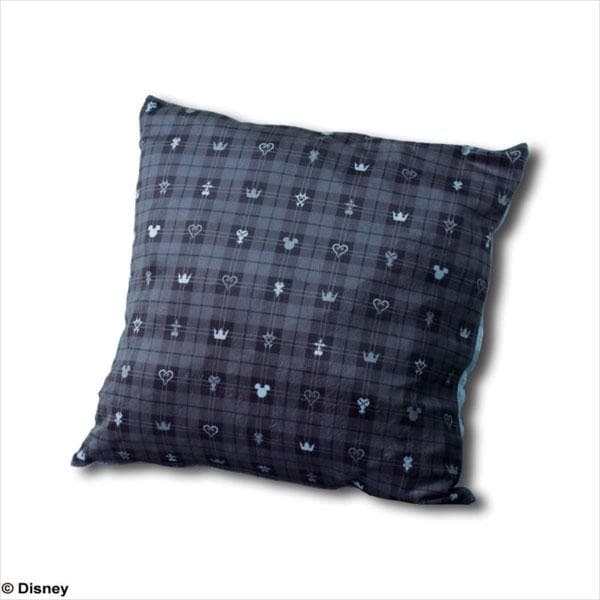 【未開封】キングダムハーツ モノグラム柄ハンカチ2種&クッションカバー セット