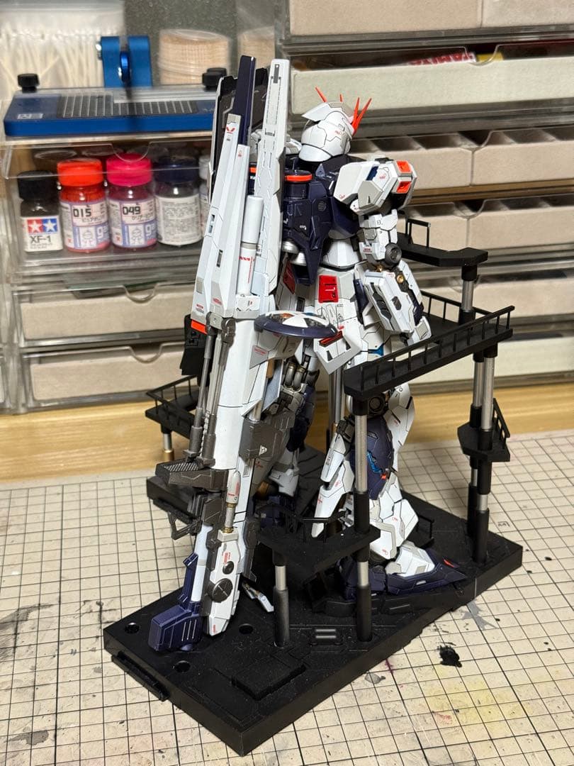 ジュン様へMG νガンダム　HWS 完成品