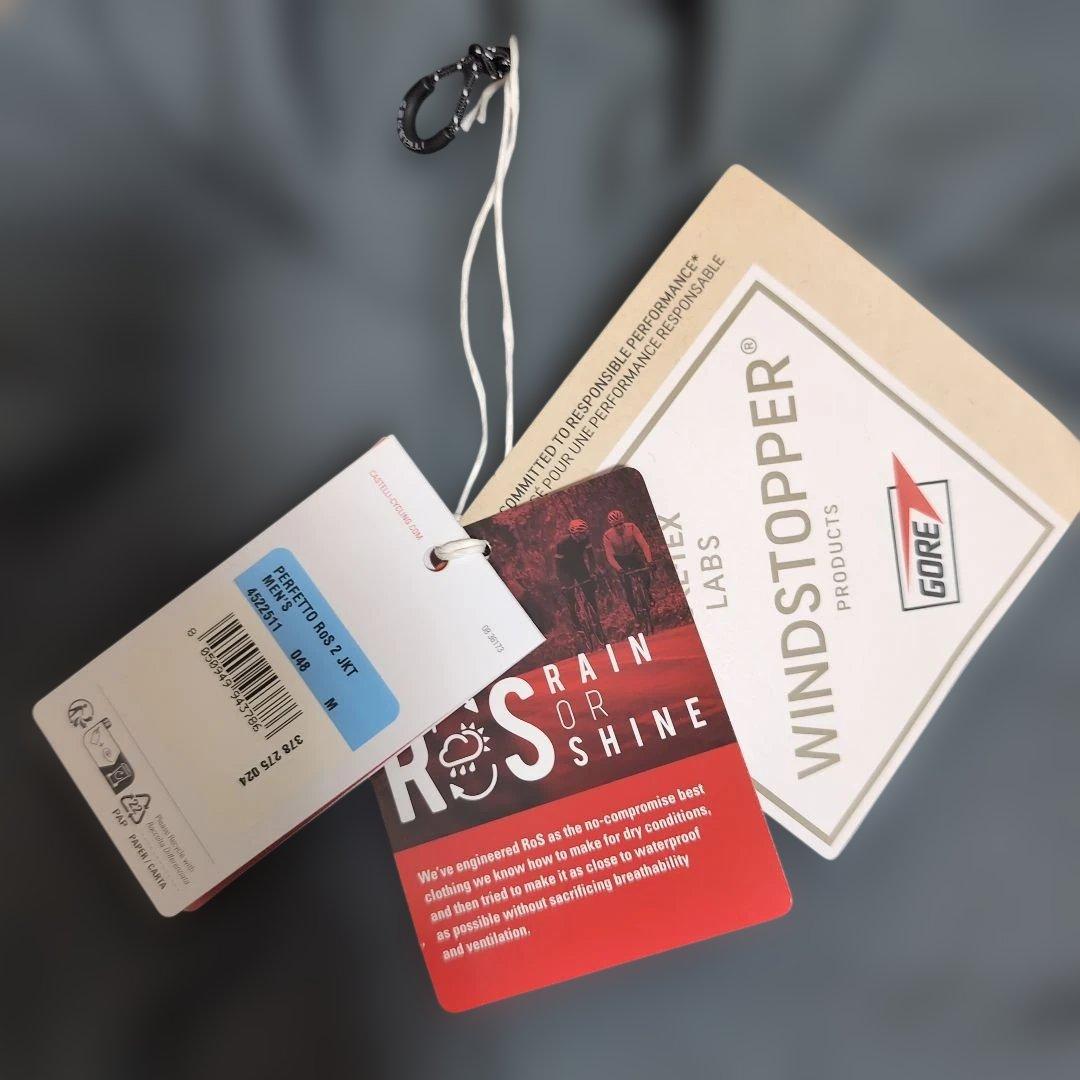 新品タグ付き！カステリCastelli　Perfetto ROS2 Мサイズ