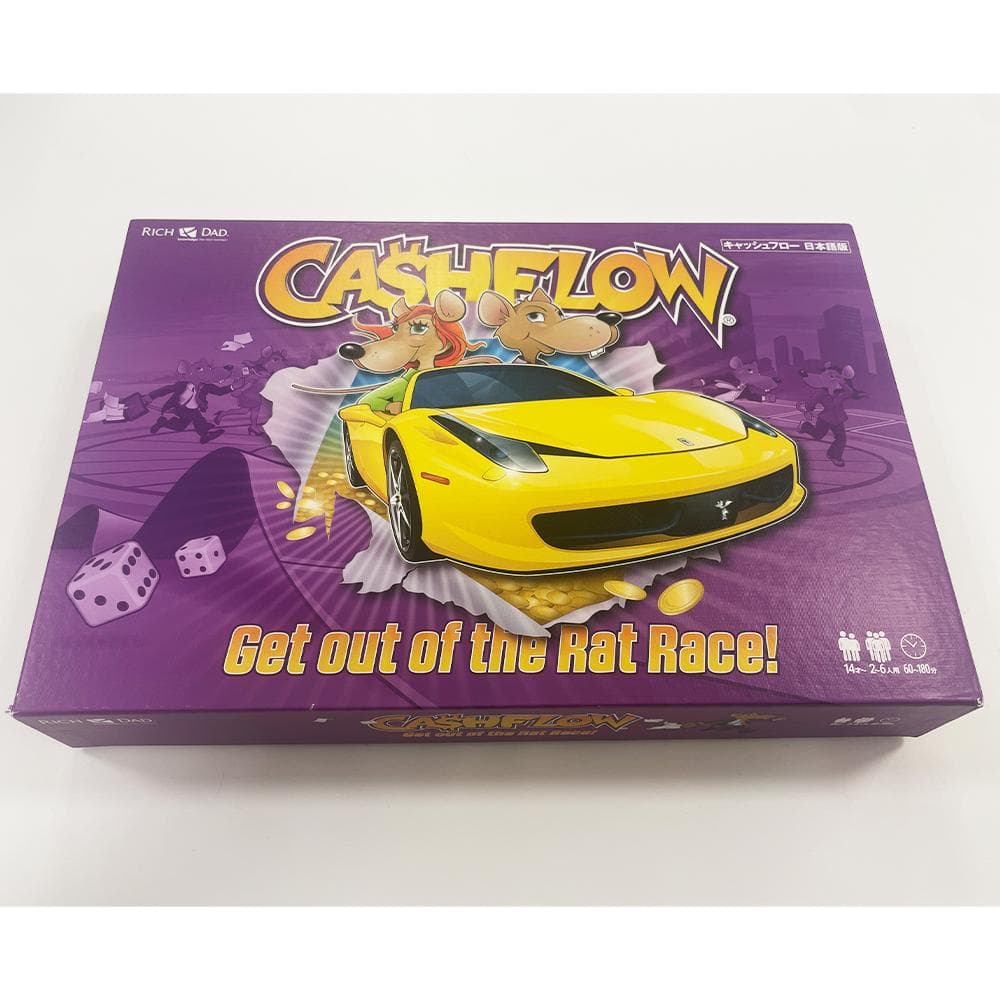 【希少・美品】キャッシュフロー 日本語版 ボードゲーム（CASHFLOW）