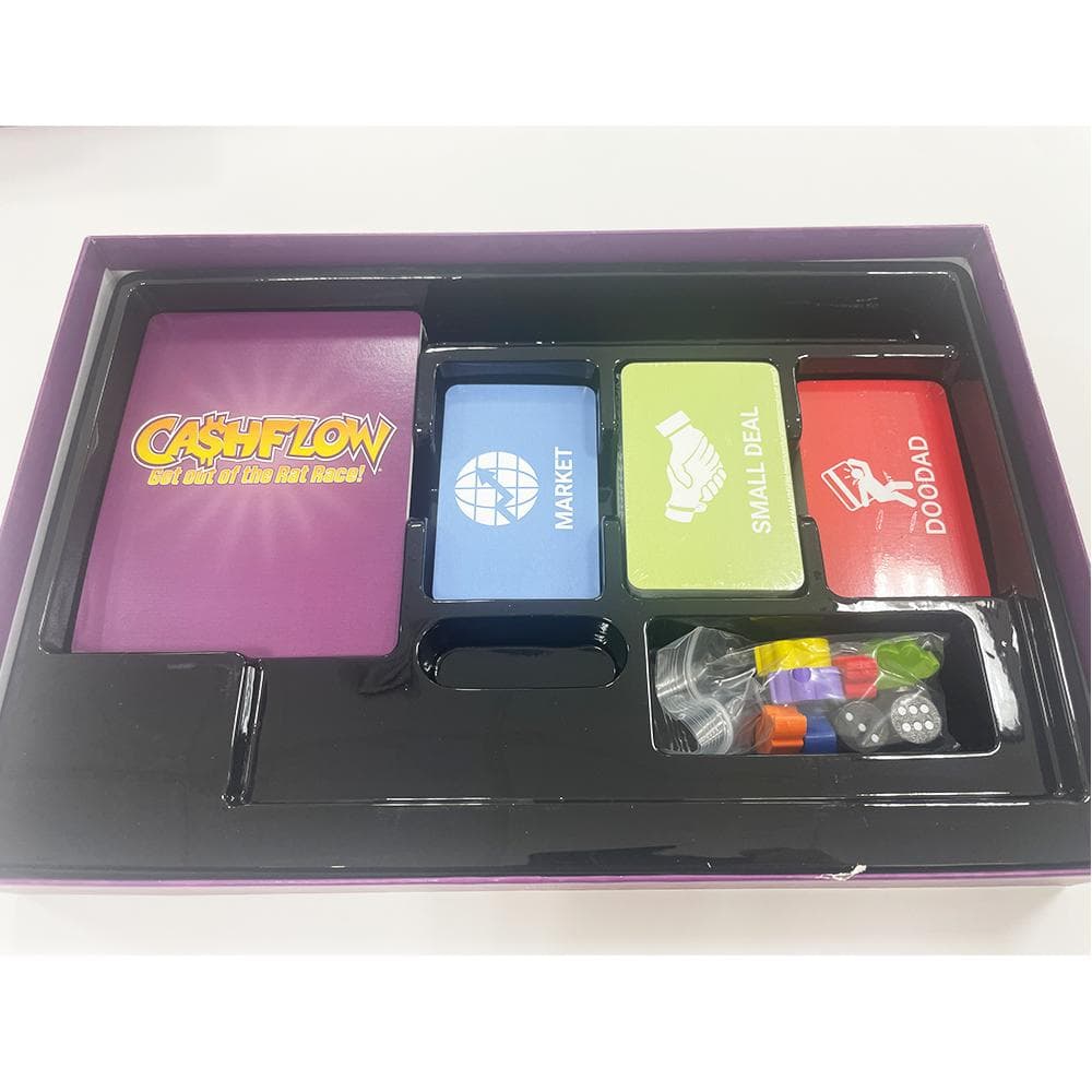 【希少・美品】キャッシュフロー 日本語版 ボードゲーム（CASHFLOW）