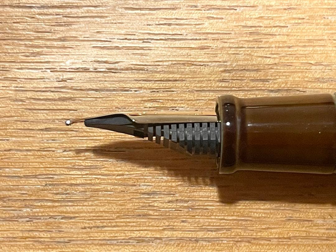 中屋万年筆　碧溜　新品未使用品