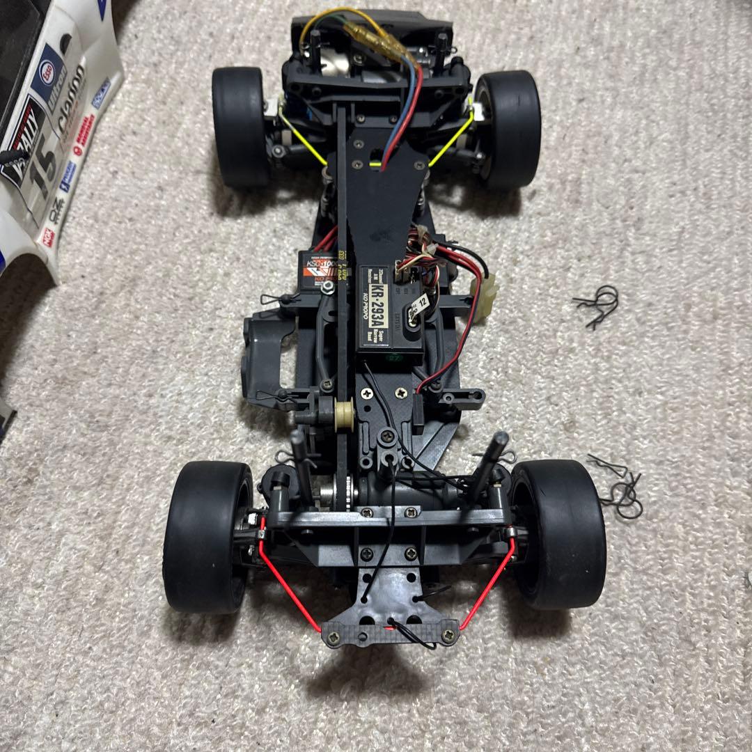 TA03F PRO カーボンシャーシ KSC1000 KR-293A 当時物