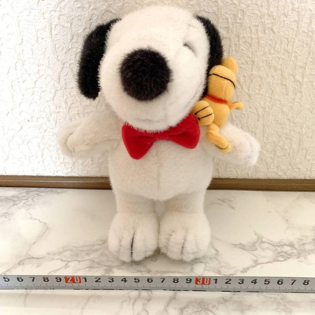 【レア】【非売品】スヌーピー ウッドストック付き ぬいぐるみ♥️キャラクター