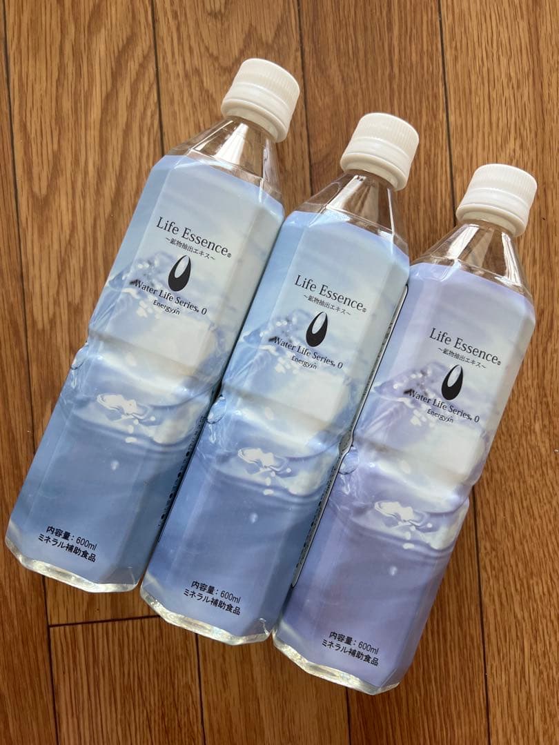 ポタポタクラブ エコウォーター 600ml 3本セット