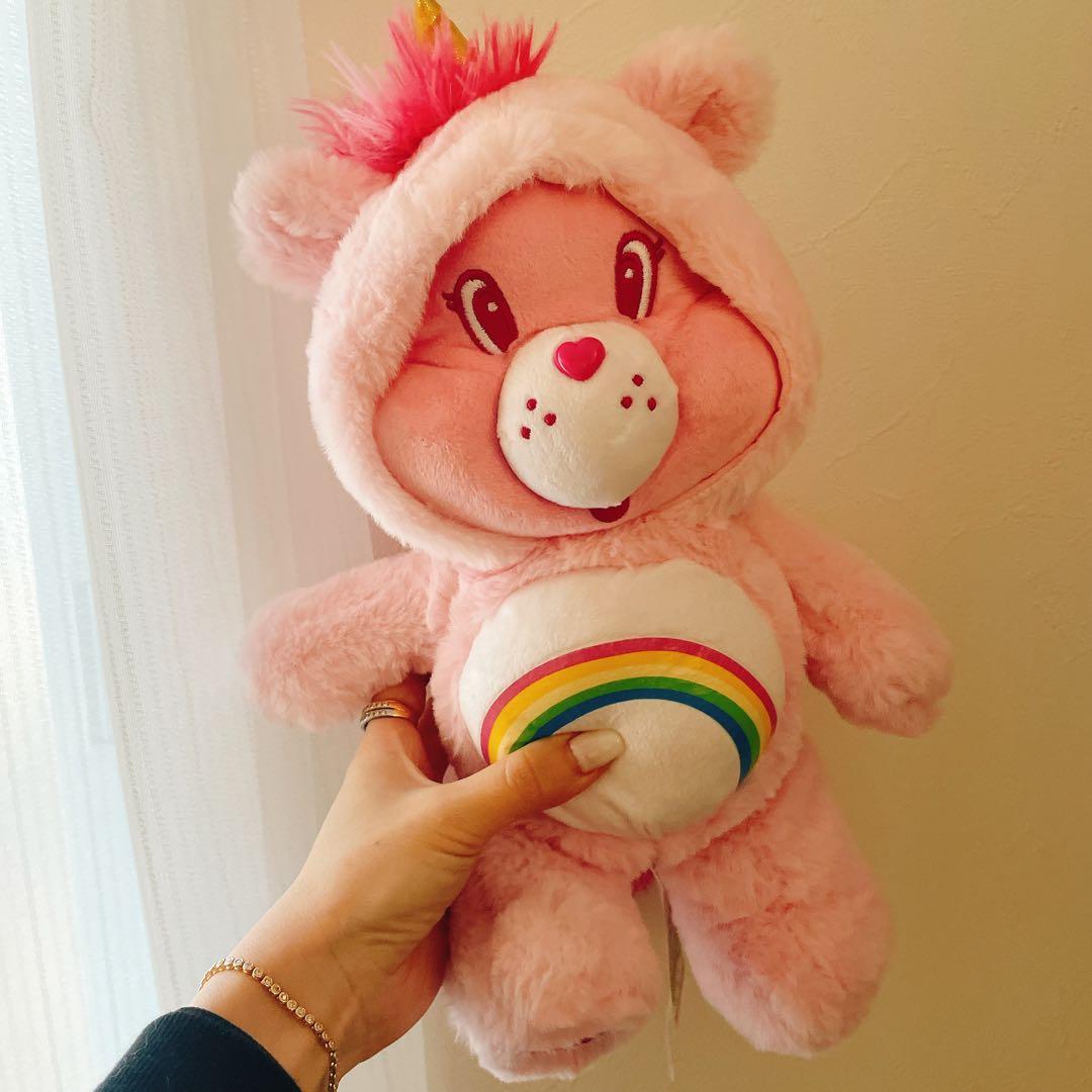 イギリス輸入　ケアベア　チアベア　ぬいぐるみ　アメトイ