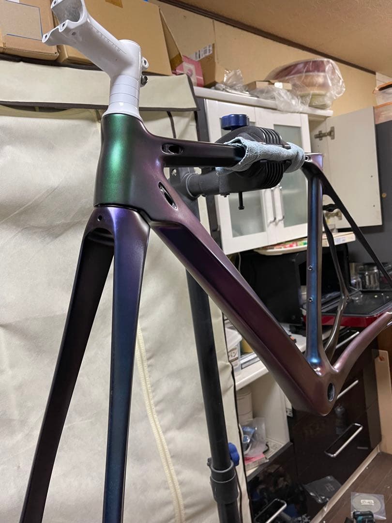 無名カーボン　ロードバイク