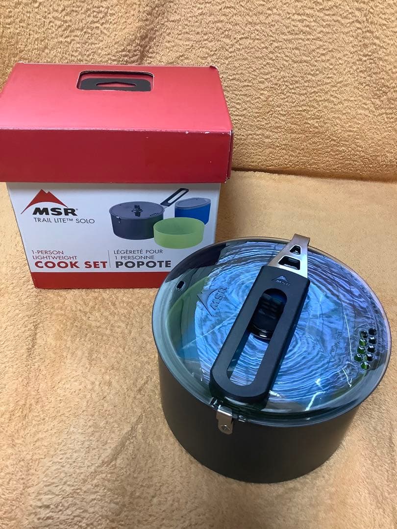 MSR1-PERSON LIGHTWEIGHT COOK SET 未使用