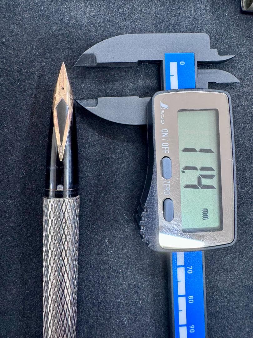 【SHEAFFER Targa】スターリングシルバー 万年筆 (14K金ペン先)