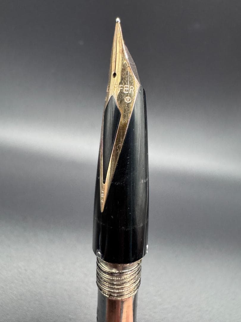 【SHEAFFER Targa】スターリングシルバー 万年筆 (14K金ペン先)