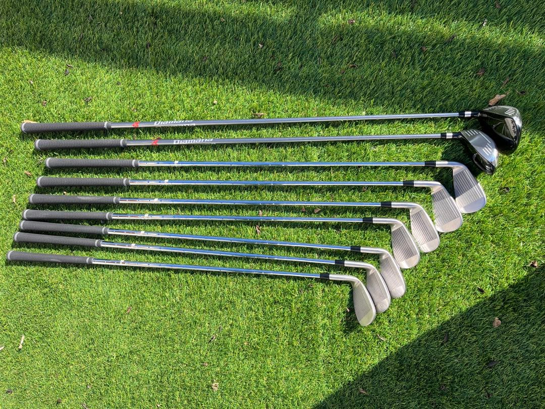 【美品】ブリヂストン BG-100 現行モデル＋α 10本セット メンズゴルフ