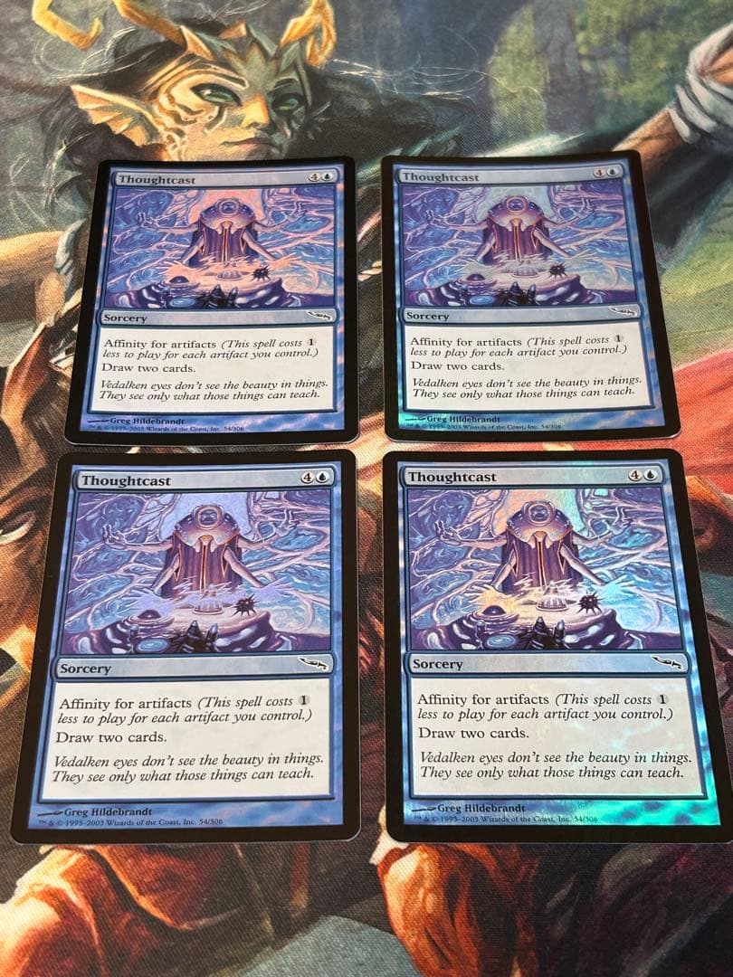 物読み/英語版/foil/4枚セット