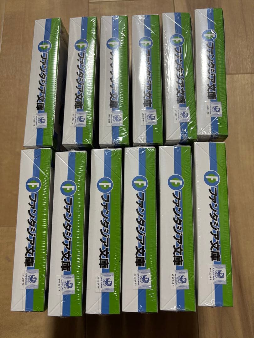 シュリンク付き　未開封　12BOX 富士見ファンタジア文庫 ヴァイスシュヴァルツ