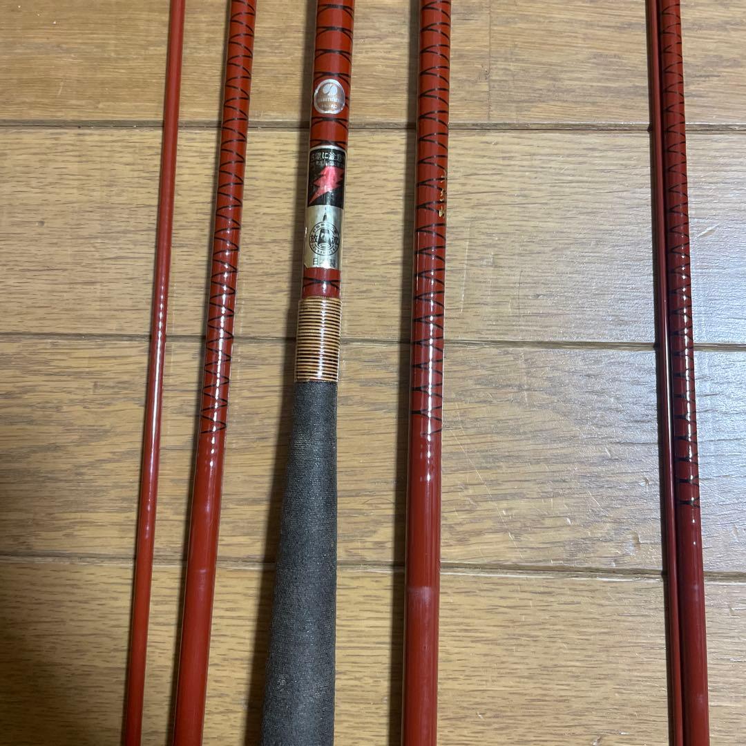 朱紋峰19 ヘラブナ竿 4本継