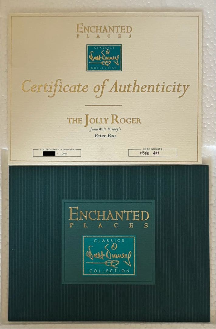 WDCC ジョリーロジャー キャプテン フック 海賊船