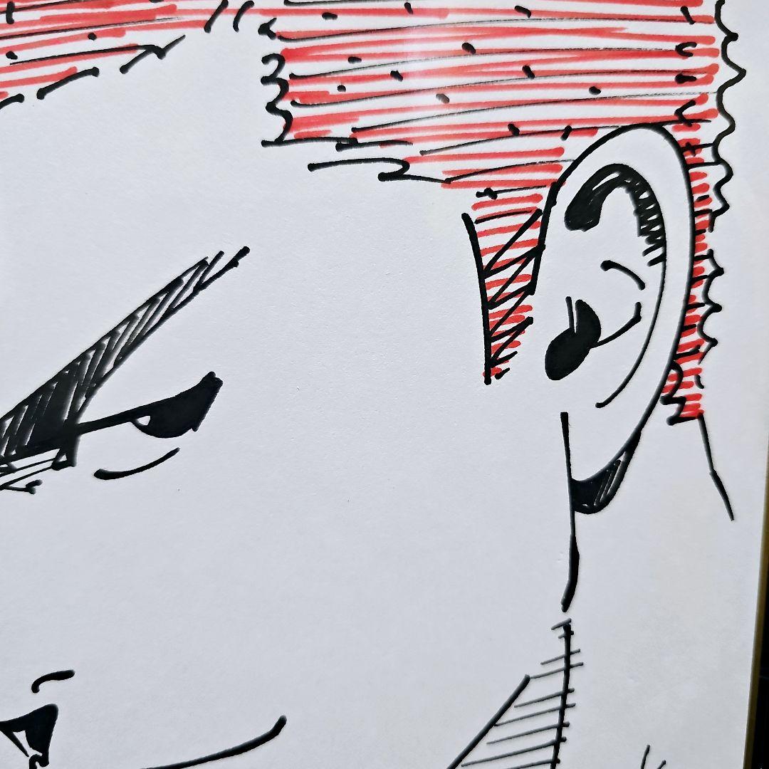 SLAM DUNK スラムダンク 桜木花道 カラーイラスト 直筆サイン色紙