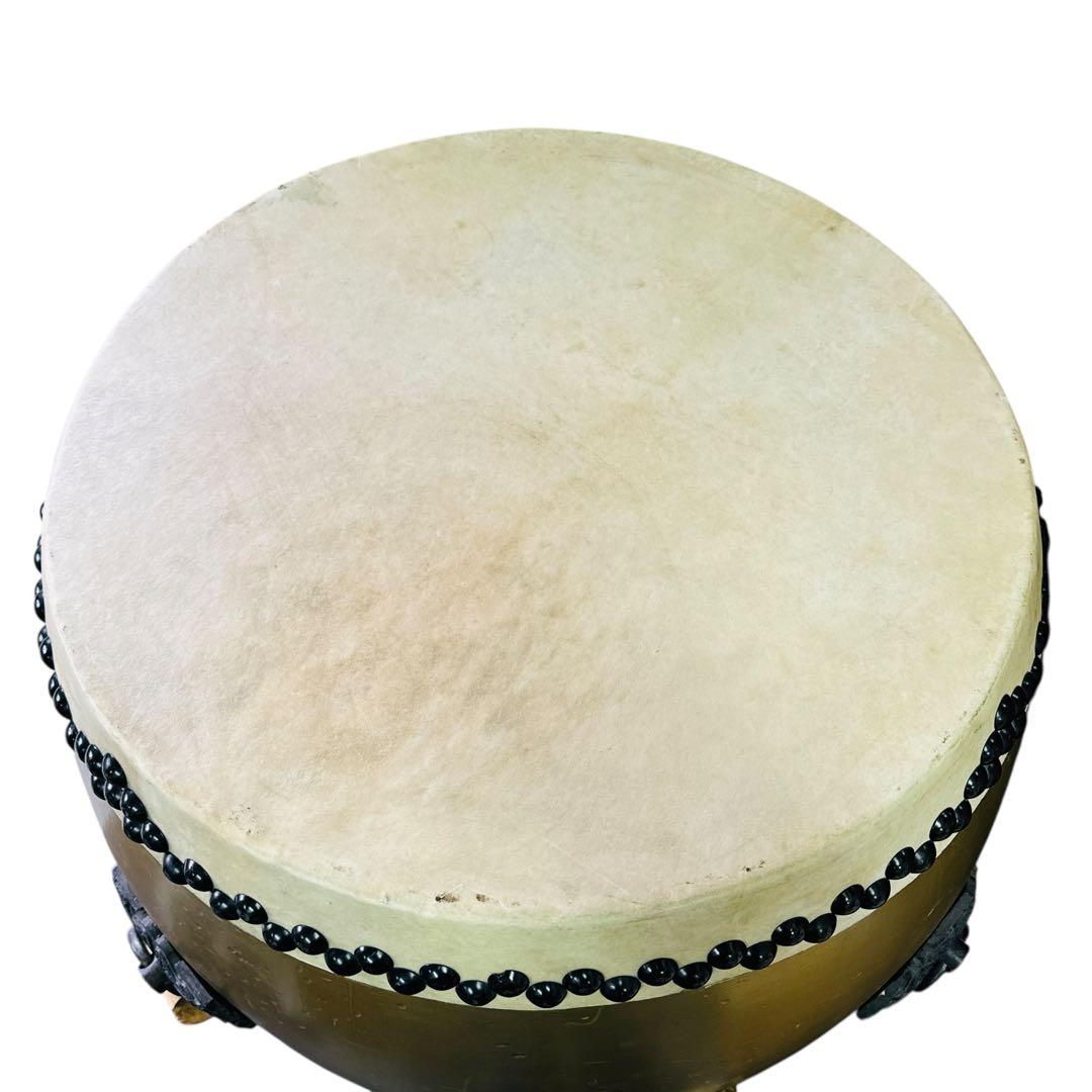 大形太鼓 和太鼓 龍彫刻台座セット 大型 祭り 神輿用 神楽 打楽器　獅子舞