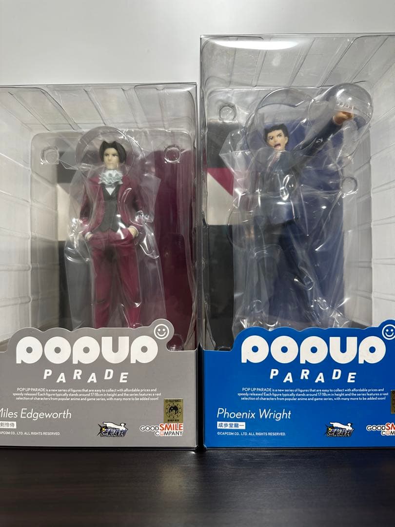 【未開封】 逆転裁判　成歩堂龍一・御剣怜侍 GOOD SMILE COMPANY