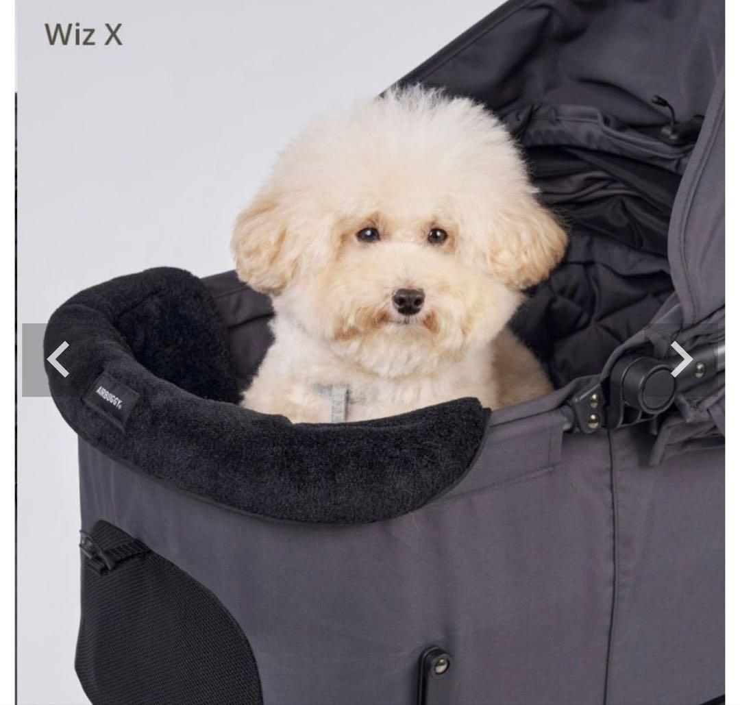 激レア‼︎【AIRBUGGY/エアバギー】コーナークッション ファーブラック