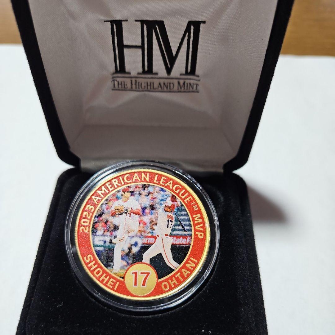 エンゼルス 大谷翔平選手 2023 AL MVP受賞記念ゴールド