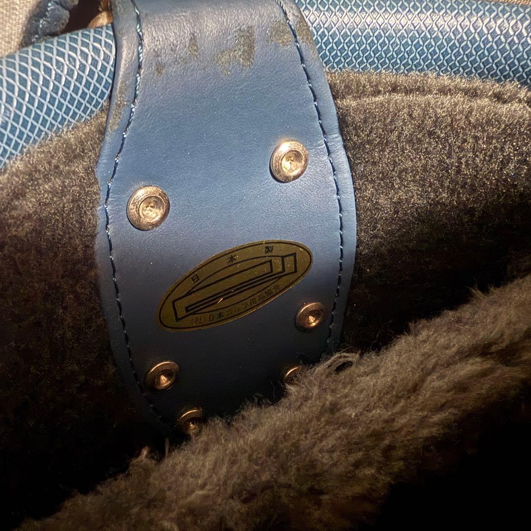 BALENCIAGA ゴルフバッグ キャディバッグ PUレザー ブルー