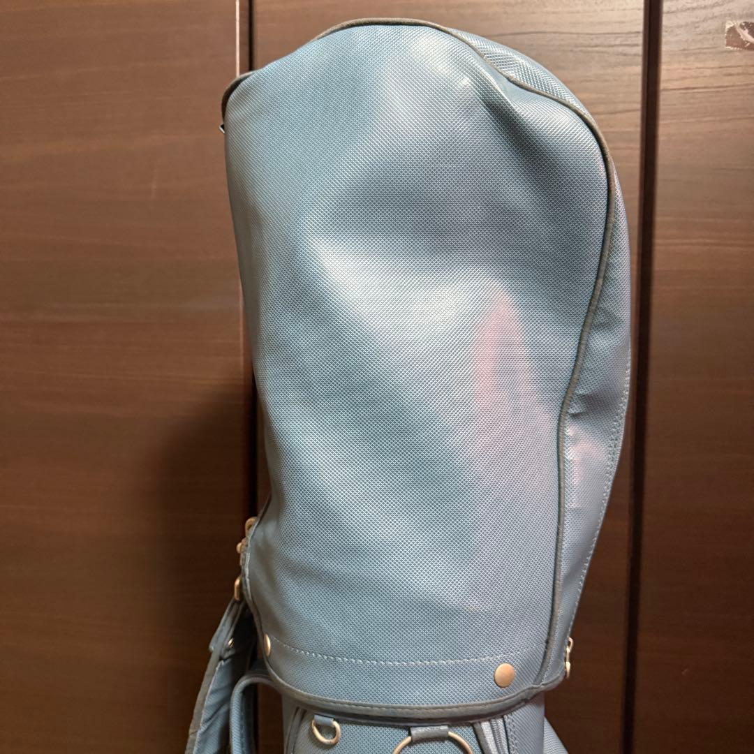 BALENCIAGA ゴルフバッグ キャディバッグ PUレザー ブルー