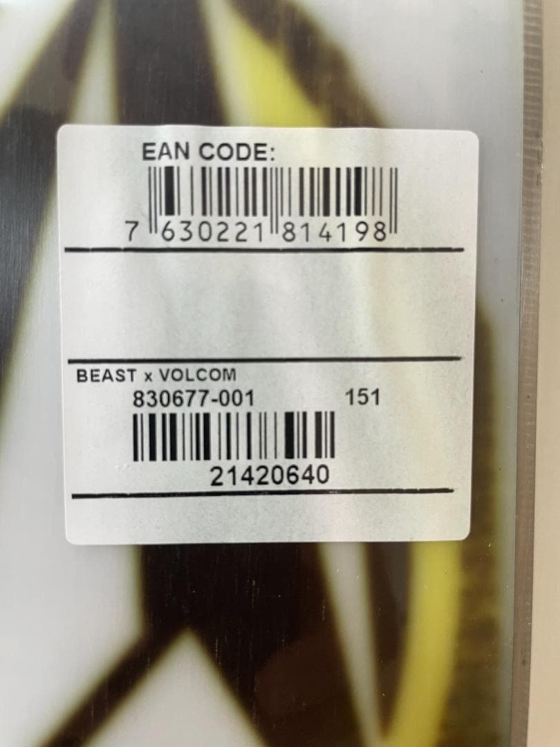 NITRO BEAST×VOLCOM スノーボード 151cm 2022モデル