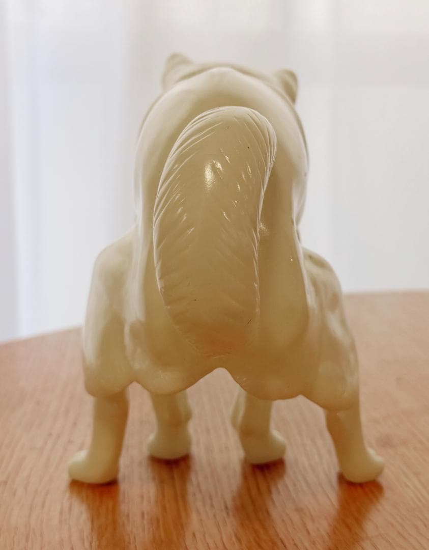 【極美品】【蓄光ver.】Squatting いきむ犬 PVCフィギュア　柴犬