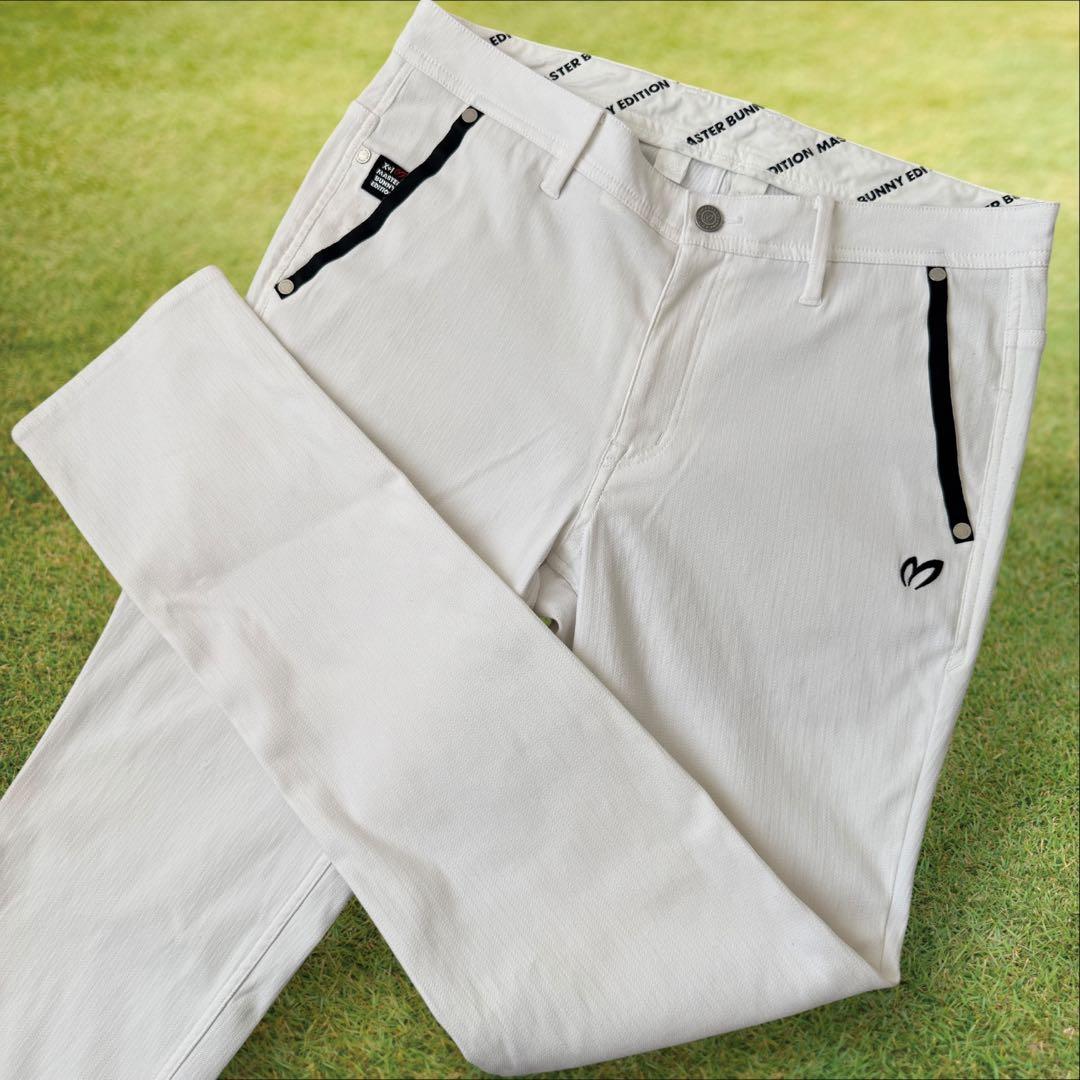 マスターバニー　パンツ　白　L〜XL相当　ホワイト　ストレッチ素材　5