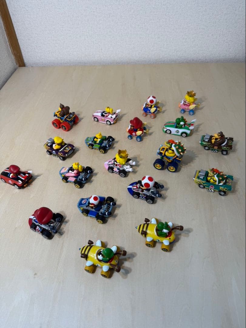 マリオカート　ミニカー　１９個まとめ売り