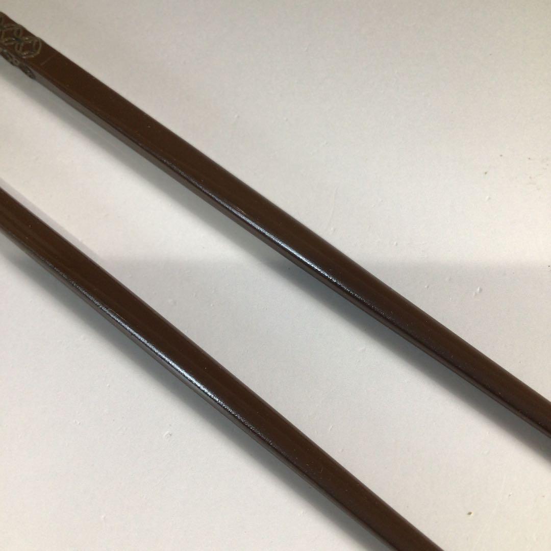 Ｐ７１５　飾火箸　『金工師　木村清五郎造』『鳥頭』『七宝象嵌』　共箱　茶道具